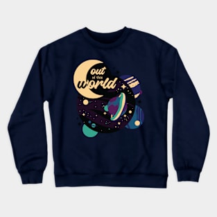 Out of this World [deep space] Crewneck Sweatshirt